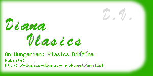 diana vlasics business card